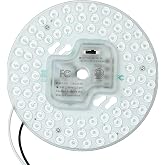 HAOLEDI 6.69'' LED Ceiling Fan Light Retrofit Kit 25W 3000LM Ceiling Light Replacement PCB Board 5CCT 3000K 3500K 4000K 5000K 6000K Adjustable 120V CRI90 Dimmable (25, watts)