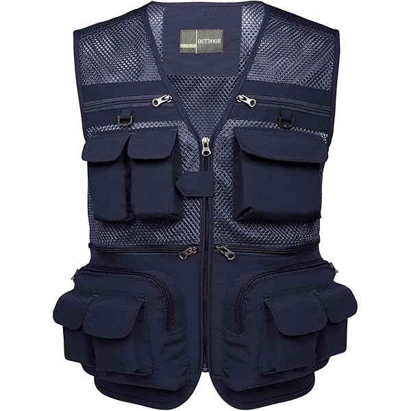 トップス uniform experiment/fishing vest/M OlyljpinZ Men's Fishing Vest with Multi Pockets Summer