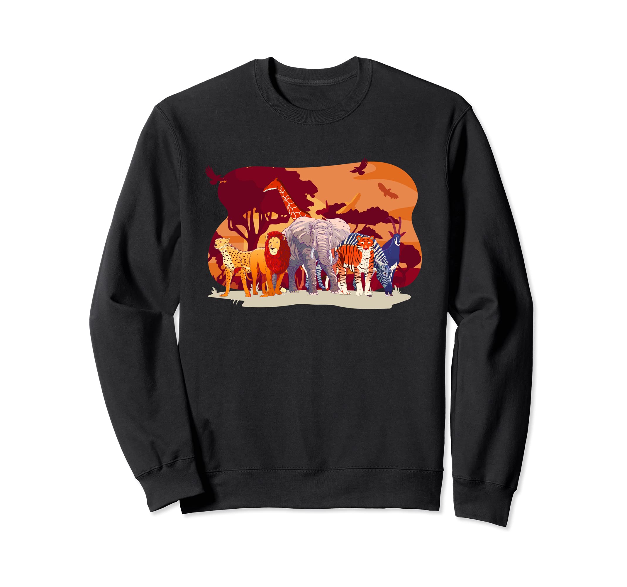 Safari Animals I African Animals I Safari Animal Sweatshirt