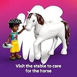 LEGO Friends Animal Vet Clinic 42696 Educational Toy with Horse Stable view 6