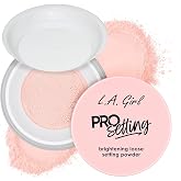 L.A. Girl Pro.Setting Brightening Loose Setting Powder, Soft Pink GLP736