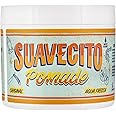Suavecito Agua Fresca Original Hold Pomade 4 oz, Spring Edition 1 Pack - Medium Shine Water Based Wax Like Flake Free Hair Gel - Easy To Wash Out - All Day Hold For All Hairstyles
