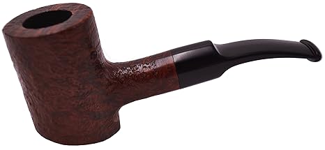 GERMANUS Pfeife Poker , Sandblast