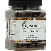 Dark Chocolate Pecans - 1.5 Lb Tub