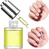 GELLEN Nail Growth Oil, Nail Cuticle Oil for Growth and Strength, Vitamin E Natural Keratin Cuticle Nails Treatment for Hydrating, Nourishing, Strengthening, Repairing, 0.68 Oz