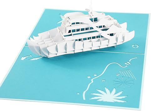 Xxl 3d Pop Up Karte Mit Weisser Luxus Yacht Jacht Z B Als Reise Gutschein Wellness Urlaub Verpackung Fur Geldgeschenke Urlaubsgeld Erlebnis Gutschein Fur Kurzurlaub Geburtstagskarte Amazon De Burobedarf Schreibwaren