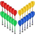 Accmor 36pcs Magnetic Darts, Magnetic Darts Replacement for Magnetic Dartboard, Plastic Darts Safety Magnetic Darts Target Game
