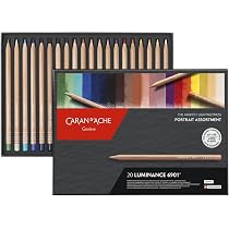 Caran d'Ache 6901 Colouring Pencils Luminance Portrait Assortment