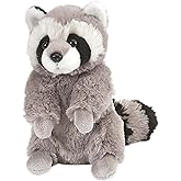 Wild Republic Raccoon Plush, Stuffed Animal, Plush Toy, Gifts for Kids, Cuddlekins 8 Inches