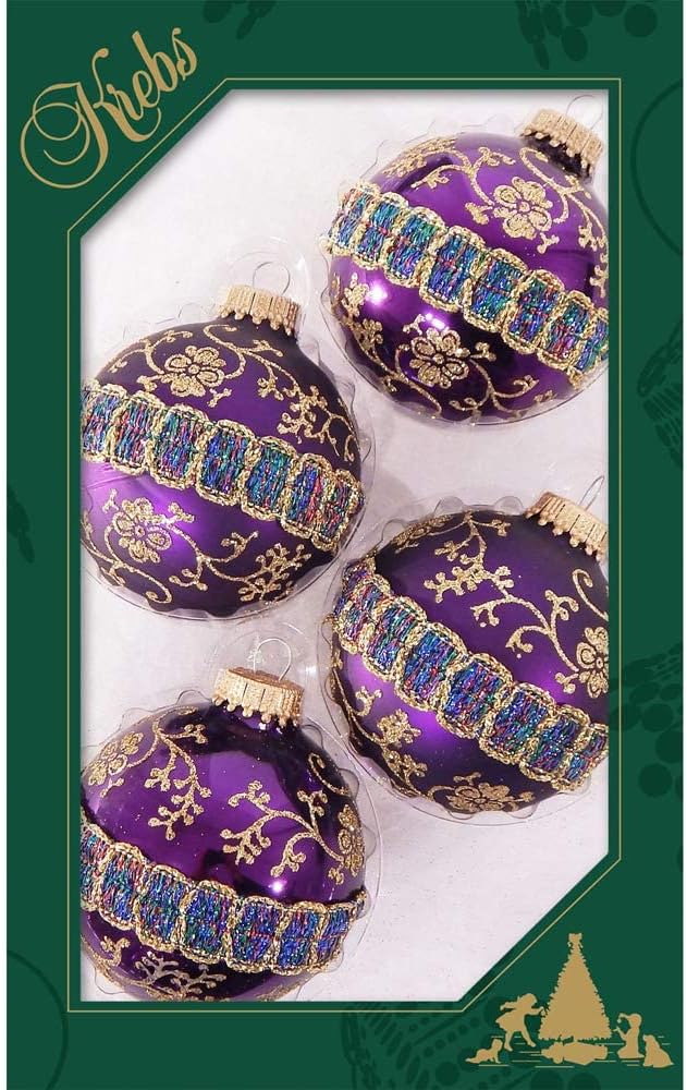 Ornaments - Glass Christmas Tree Ornaments - 67mm/2.625