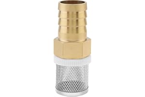 25mm Inline Mesh Screen, PNXKTXO Stainless Steel Filter Copper Tube Joint Pipeline Garden Hose Strainer for Pool, Irrigation Sprayer Pump Filtering (Diameter 25mm)