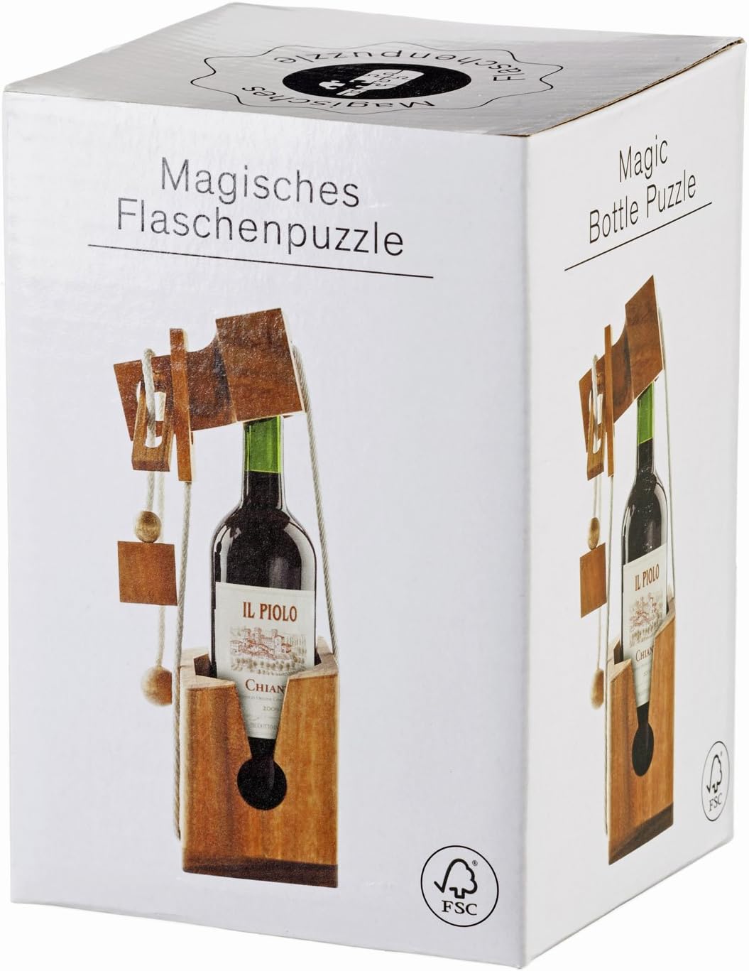 Dont Break The Bottle Bottle Safe Patience Game Magical 3D Puzzle made of wood The puzzle game for adults Bottle Puzzle Thinking Game - Image 5