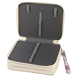 Lbxgap Portable Colored 168 Slots Pencil case