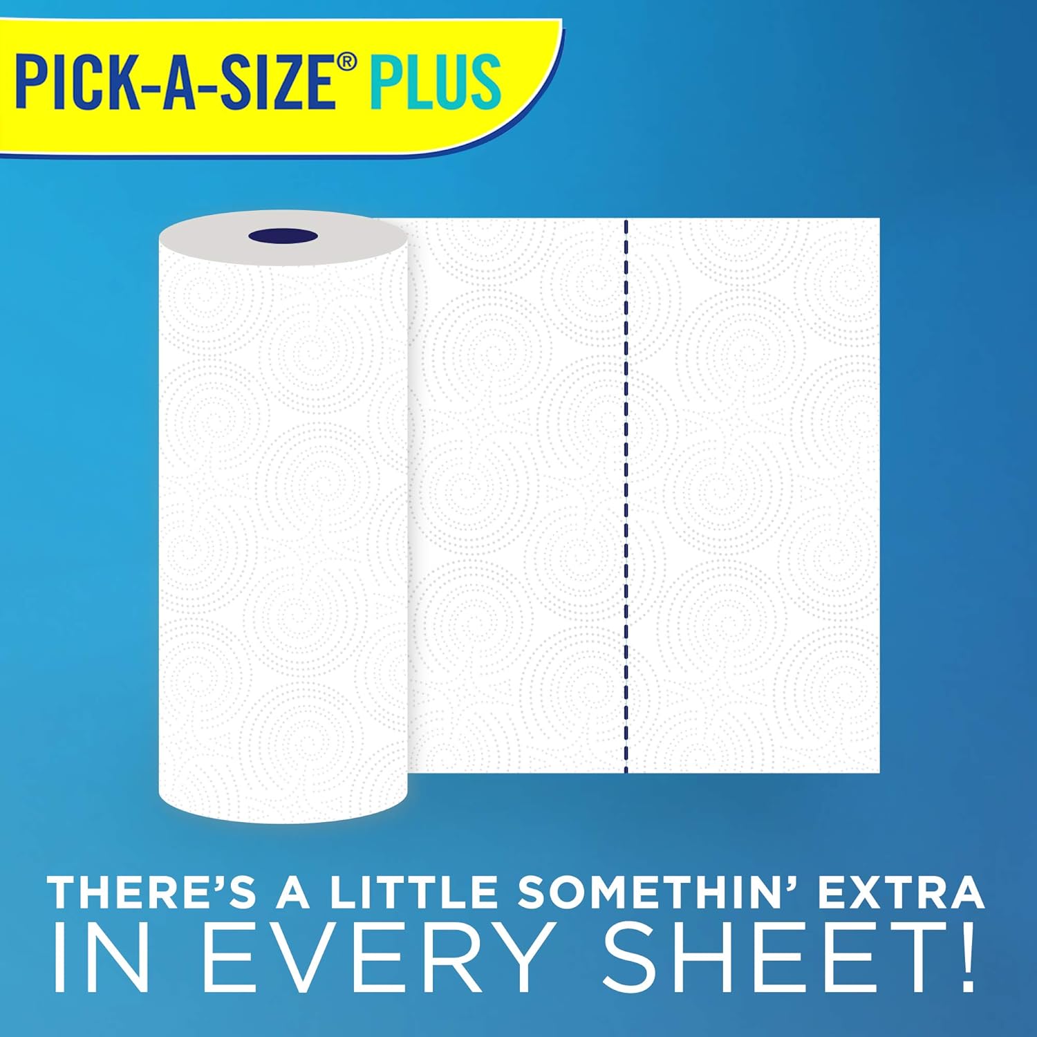 Sparkle Paper Towels, 18 = 37 Regular Rolls, Modern White, Pick-a-Size Plus: Health & Personal Care