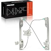 A-Premium Power Window Regulator Front Driver Side Compatible with Nissan | for Altima 2002-2006 Sedan, Regulator Only, Without Motor