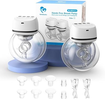 Bellababy Hands Free Wearable Breast Pump 24mm Two Pack Rechargeable