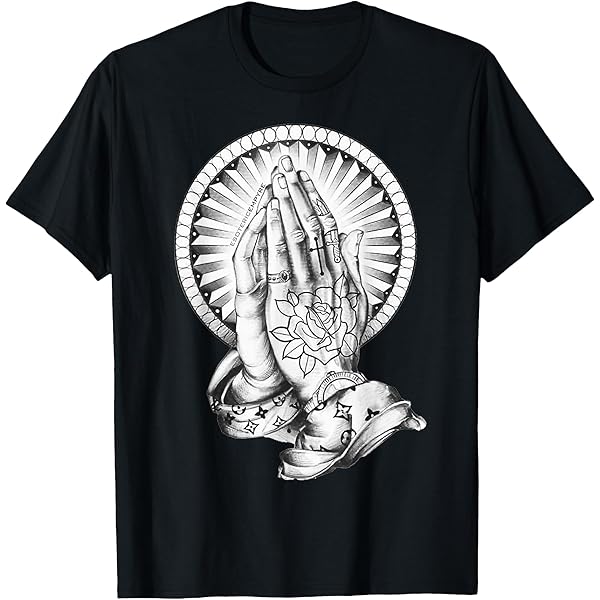 TATTOO FLASH POSTER【 Praying Hands 】 praying hands skeleton tattoo