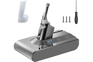 BOTKK Upgraded 21.6V V8 Battery Replacement for Dyson V8 SV10 Battery tt9 Compatible with V8 Animal Absolute Motorhead Fluffy 215681 Vacuum Cleaner