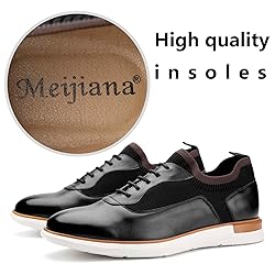 Meijiana Men Oxfords Shoes Casual Dress Shoes
