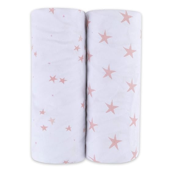 dusty rose changing pad cover