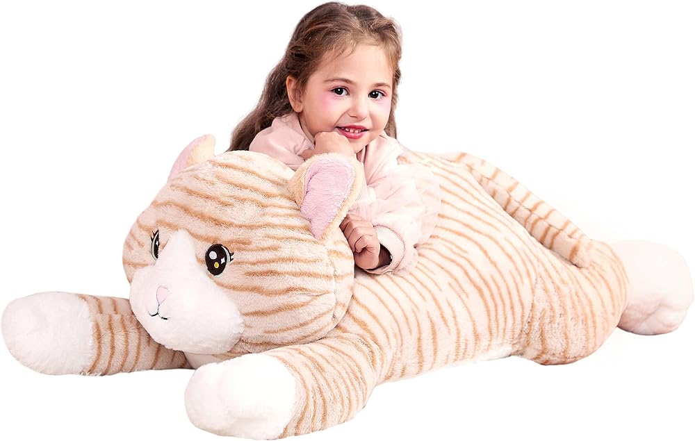 IKASA Giant Cat Plush Toy 78cm Large Soft Stuffed Animal