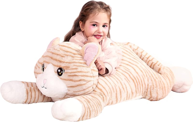 IKASA Giant Cat Plush Toy 78cm Large Soft Stuffed Animal