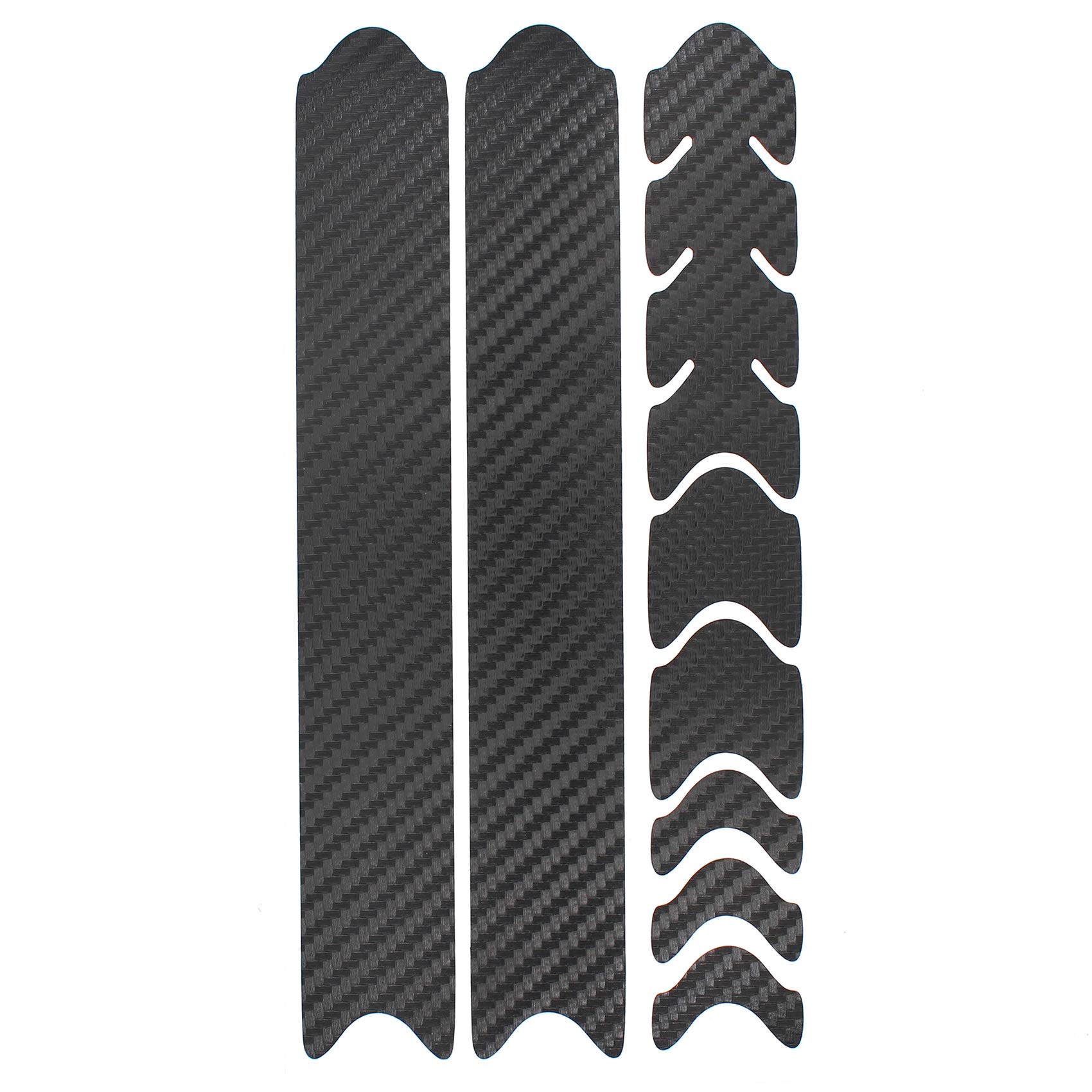 AlphaShield K099 Carbon Black Bike Frame Frame Protector Sticker MTB BMX