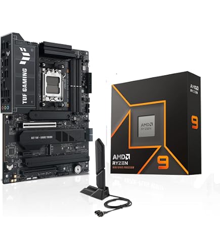 Amazon.com: MICRO CENTER AMD Ryzen 9 9900X CPU Processor with ASUS