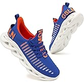 GSLMOLN Men's Casual Walking Shoes Non Slip Breathable Comfort Sneakers Work Gym Running Tennis Cross Trainer