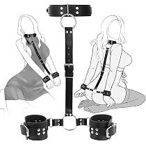 Amazon.com: SEXY SLAVE Neck to Wrist Restraints kit, Adult Sex ...