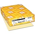 Neenah Wausau Exact Index Cardstock, 90 lb, 8.5 x 11 Inches, Pastel Ivory, 250 Sheets (49181)