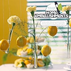 HNYYZL Test Tubes,15pcs Clear Plastic Test Tubes