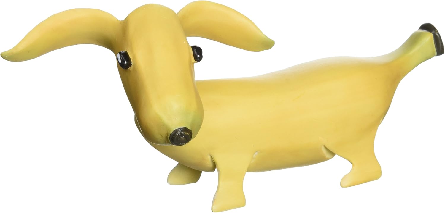 ENESCO Home Grown Banana Dachshund Figurine, 2.5Inch Amazon.co.uk