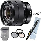 Sony - E 10-18mm F4 OSS Wide-Angle Zoom Lens (SEL1018),Black
