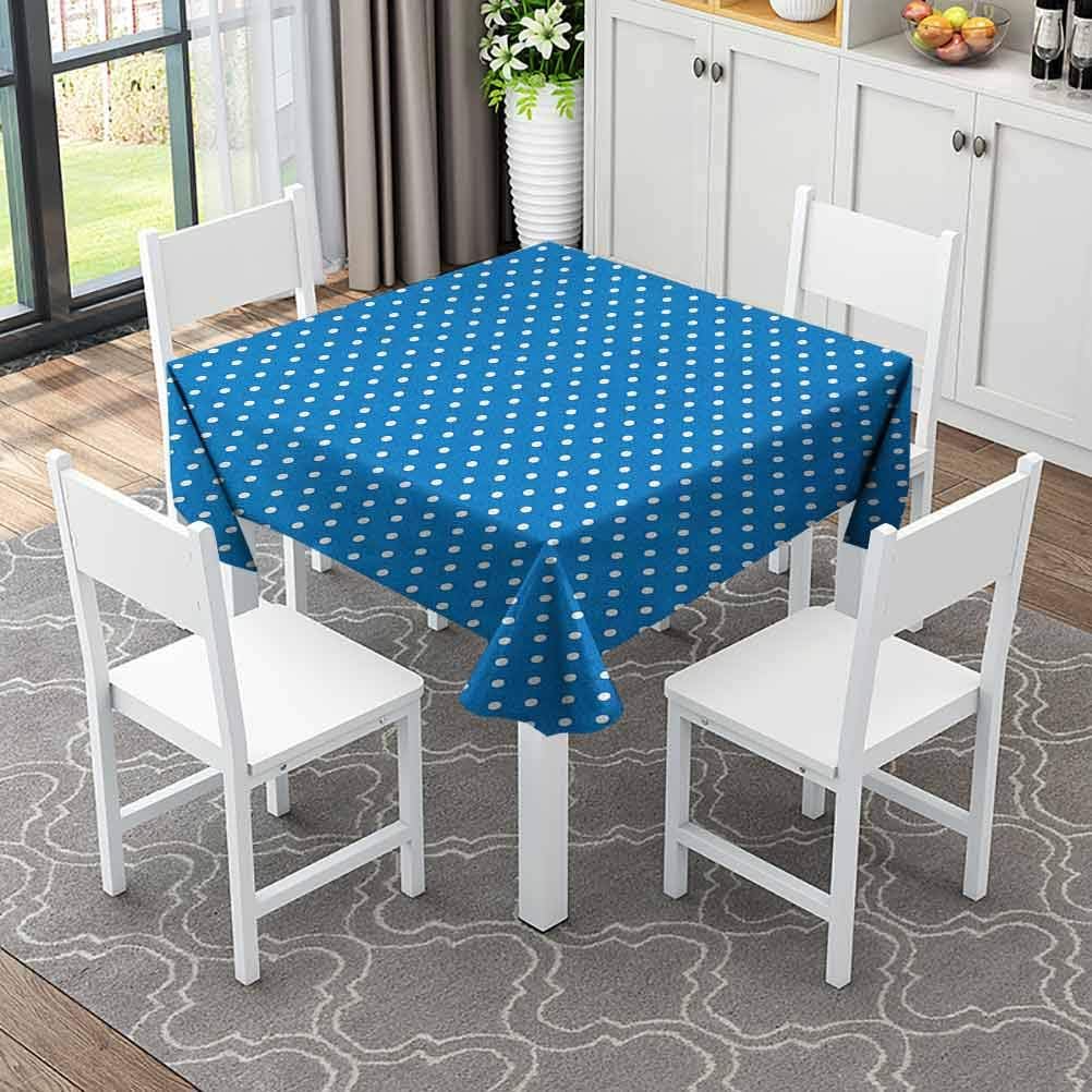 Square Tablecloth for Home Stain Resistant Artistic Bouquet