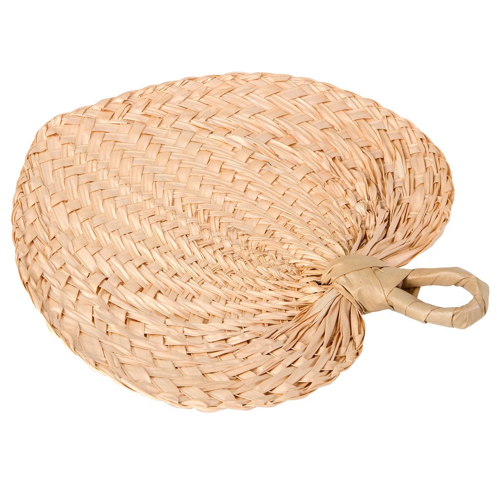 Mopec A571 Paipai Fans, Palm Leaf, Brown, 2 X 29 X 30cm, Pack of 5