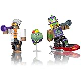 Amazon Com Roblox Celebrity Collection Ghost Simulator Luna Two Mystery Figure Bundle Includes 3 Exclusive Virtual Items Toys Games - ghost statue robots roblox