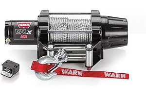 Warn Industries 101045 VRX 45 Powersports Winch with Steel Rope