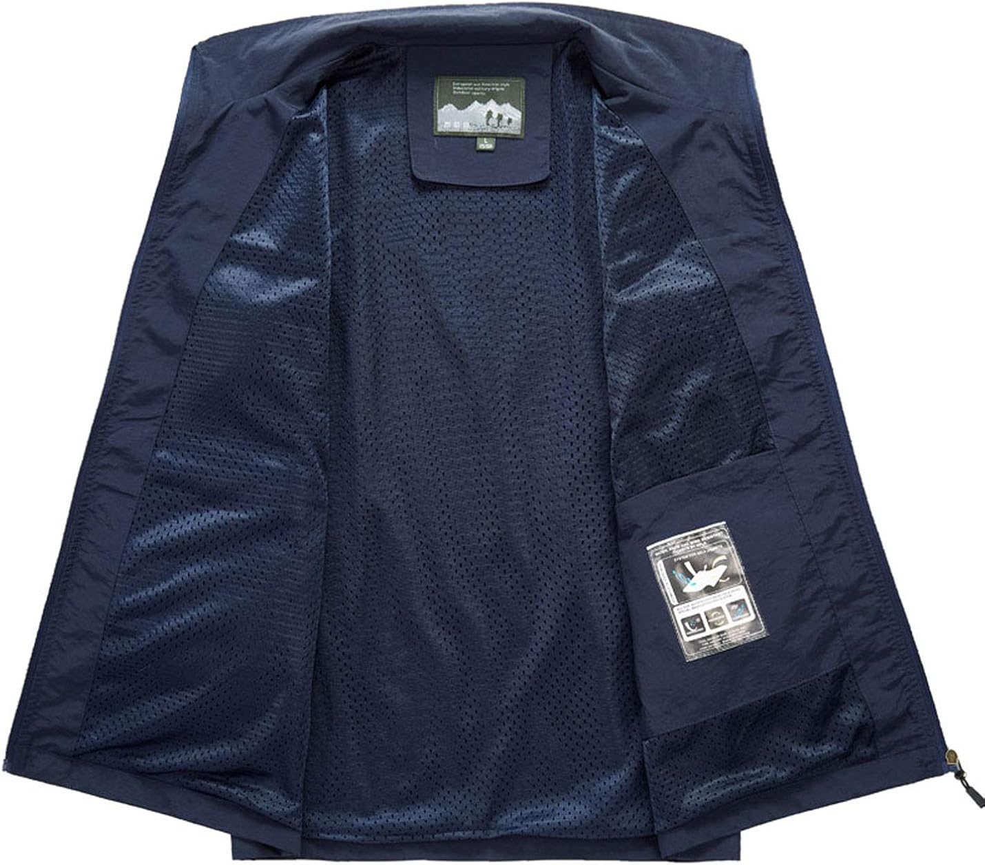 Flygo Men's Casual Outdoor Lightweight Quick Dry Travel Safari Fishing Vest at  Men’s Clothing store