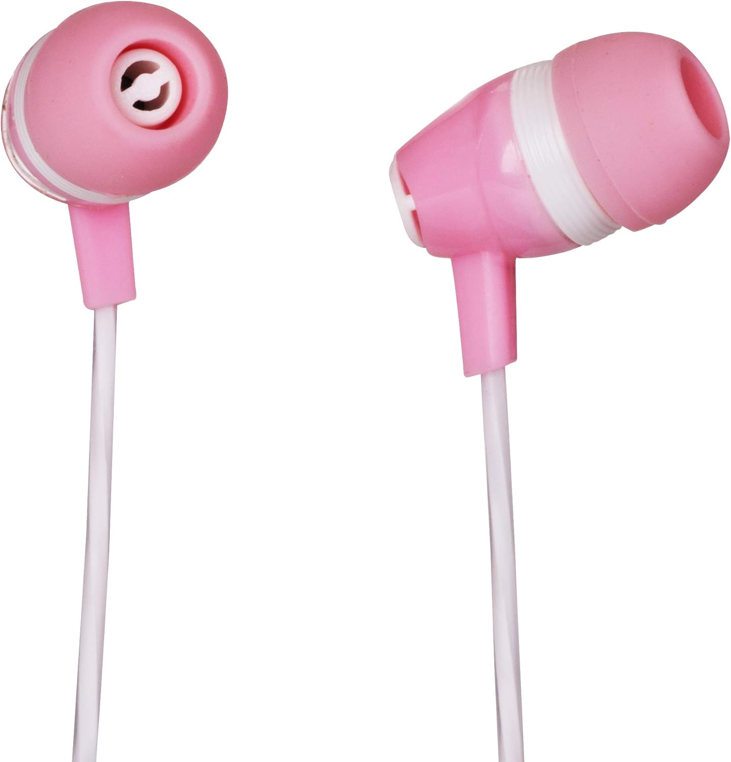 JustJamz Bulk Earbuds Bubbles 50 Pack of Colorful in-Ear Earbuds Mixed Colors Pack of Wired in-Ear Earphones Compatible with Smartphones for Schools Kids - Image 4