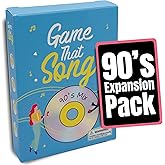 Game That Song 90's Mix Expansion - 50 New Cards - Music Card Game for Family, Adults, and Teens. Hilarious, Addictive, and Competitive Fun for Game Nights!