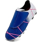 ASOCO DREAM Kids Soccer Cleats Boys Girls Firm Ground Soccer Shoes Youth Professional Athletic Outdoor Football Cleats Shoes
