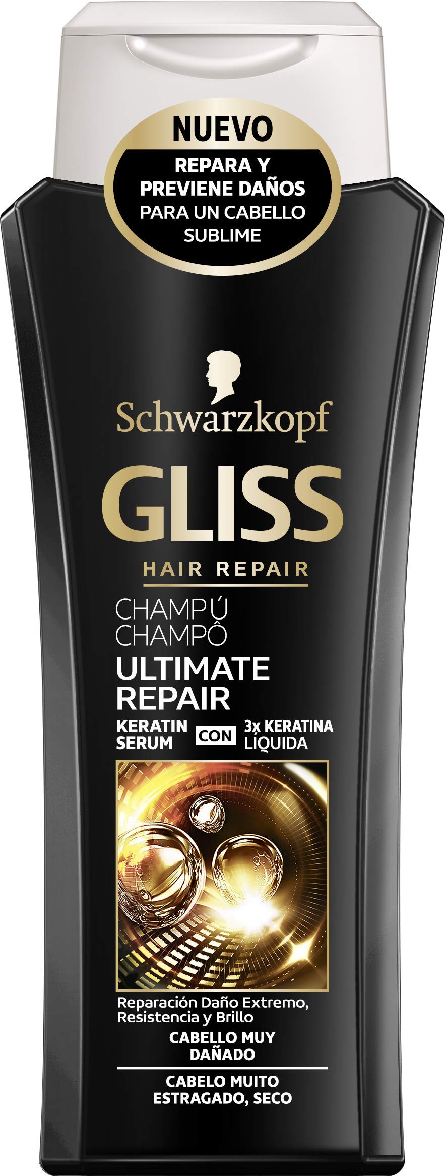Gliss Ultimate Repair Shampoo 2 x 250 ml