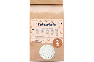 MENDELEEV STYLE 2 Lbs Polymorph Moldable Plastic Beads Melting Thermoplastic Pellets