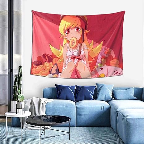 Amazon Co Jp アニメ化物語忍野忍 1 タペストリー 装飾用品 景 布ポスター おしゃれ 壁飾り インテリア 掛けぶとん 布 パーティー リビング 窓 お部屋 壁掛け布 和室 壁掛け 個性 新居祝い ギフト ホーム キッチン