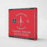Augustine Strings Classic Red - Medium Tension Classical Guitar Strings - The Original Nylon String - 3 Sets