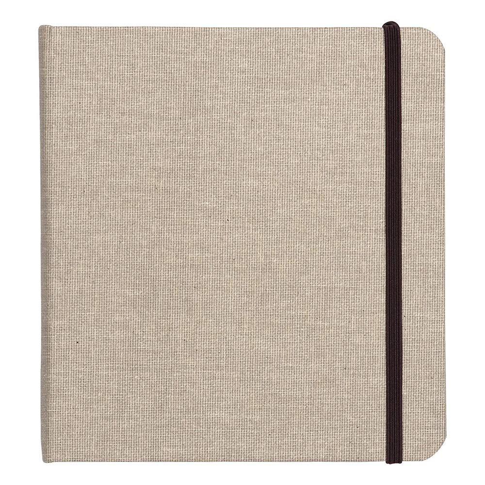 Clairefontaine - Ref 96101C - Goldline Landscape Travel Album (Pack of 32 Pages) - A6 (105 x 148mm) in Size, 180gsm Paper, Elastic Strap Closure - Suitable for Wet & Dry Techniques — image 1