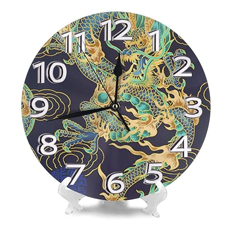 Amazon 壁掛け 壁掛け時計 中国語 ドラゴン 2 置き時計 ウォール時計 Amazon 壁掛け 壁掛け時計 中国語 ドラゴン 2 置き時計 ウォール時計