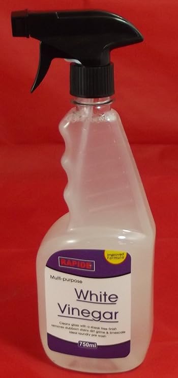 White Vinegar Glass Multi Purpose Cleaning Spray 750ml (Two Bottles ...