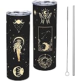 Aries Gifts Tumbler 20Oz, Aries Birthday Gifts for Women, Aries Coffee Mug, Aries Zodiac Gifts, Horoscope Astrology Constellation Insulated Travel Mug,Aries Birthday Gifts